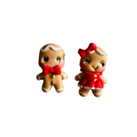 Mini Gingerbread Boy & Girl 2024